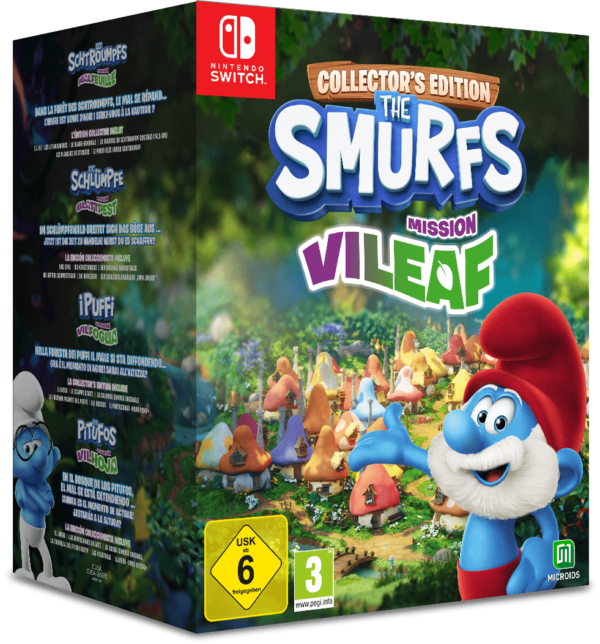 The Smurfs Mission Vileaf Collector's Edition Switch